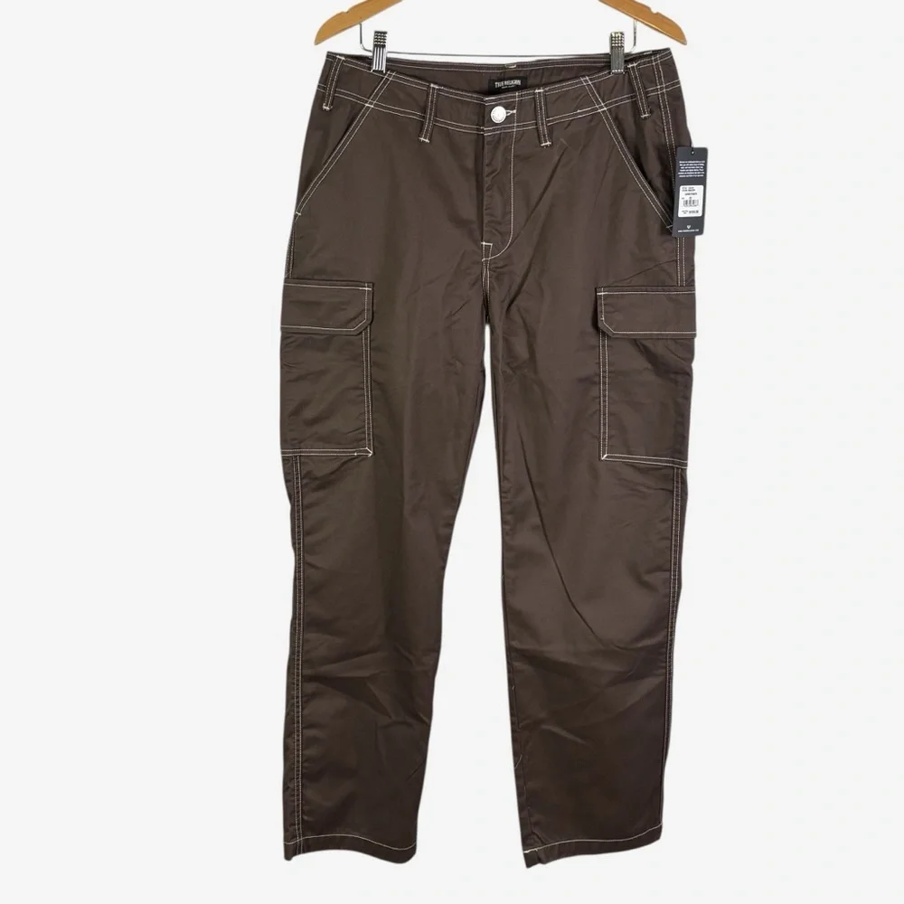 NEW True Religion Cargo Pants Mens Size 32 Bracken Brown Style 108335 (32x32)